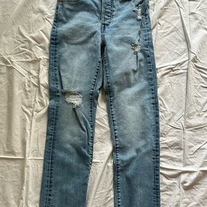 Levi’s Women's Blue Distressed Jeans
